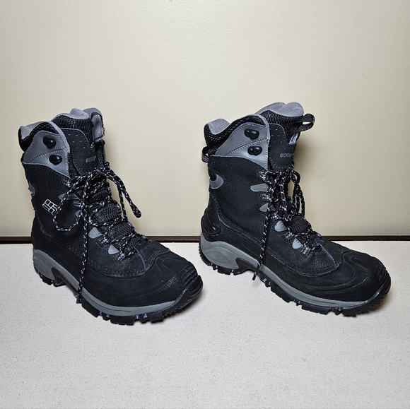 Columbia Bugaboot 600g Insulated Winter Boots Women’s 7.5 Black Waterproof EUC - Picture 4 of 11